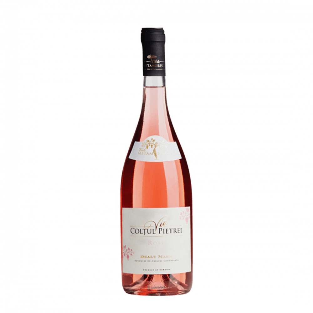 Via Coltul Pietrei Rose DOC - Vin Sec Rose - Romania - 0.75L