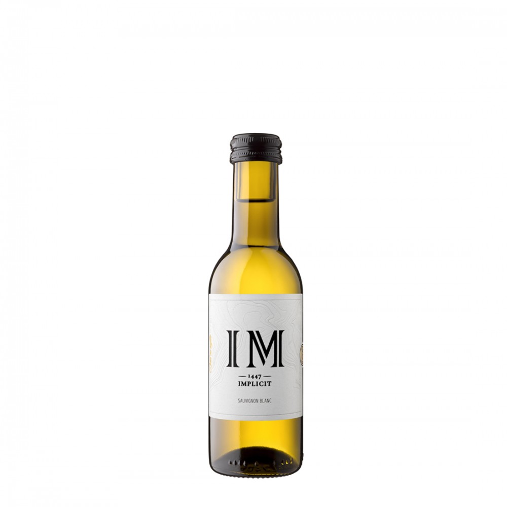 Recas Implicit Sauvignon Blanc- Vin Sec Alb - Romania - 0.187L