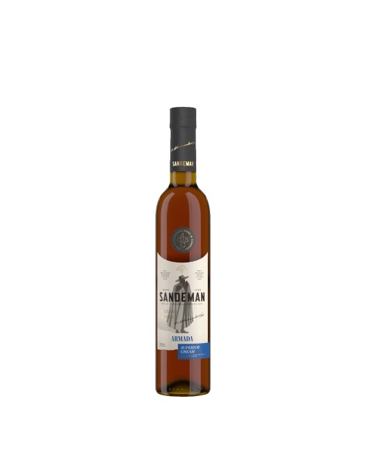 VIN DEMISEC - Sandeman Sherry Armada Superior Cream - Vin Alb Demisec - Spania - 0.5L