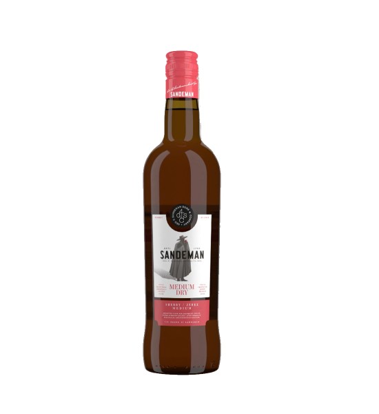 Sandeman Sherry Medium Dry - Vin Alb Demisec  - Spania - 0.75L - 1