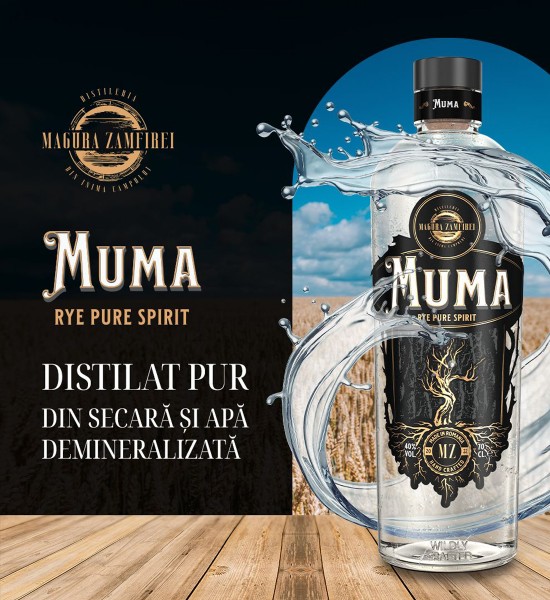 Magura Zamfirei Muma Rye Pure Spirit 0.7L - 1