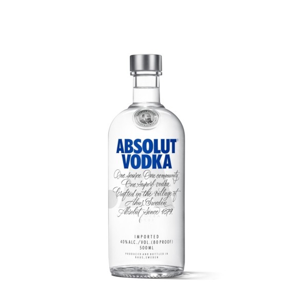 Absolut Blue Vodka 0.5L - 1