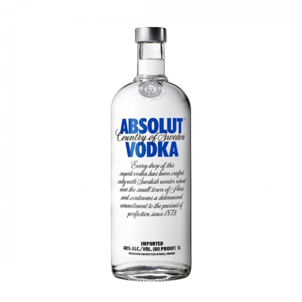 Absolut Blue Vodka 1L
