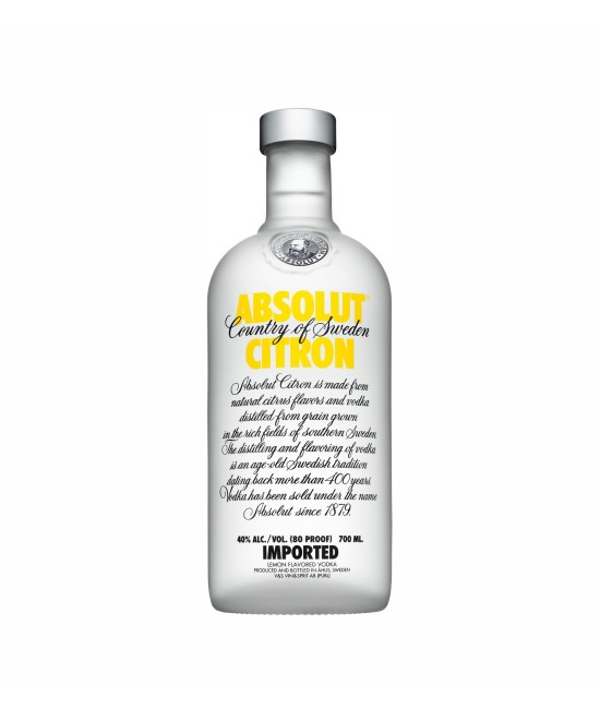 Absolut Citron Vodka 0.7L