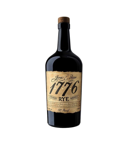 James E. Pepper 1776 Straight 92 Proof Rye Whiskey 0.7L James E. Pepper 1776 Straight 92 Proof Rye Whiskey 0.7L - 1