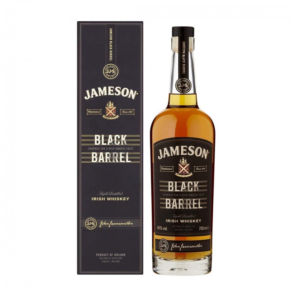 Jameson Black Barrel Blended Irish Whiskey 0.7L
