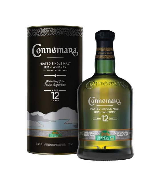 IRISH WHISKEY - Connemara Peated 12 ani Single Malt Irish Whiskey 0.7L