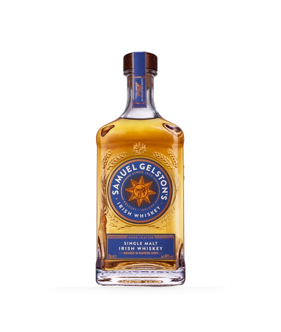 IRISH WHISKEY - Samuel Gelston's Single Malt Irish Whiskey 0.7L