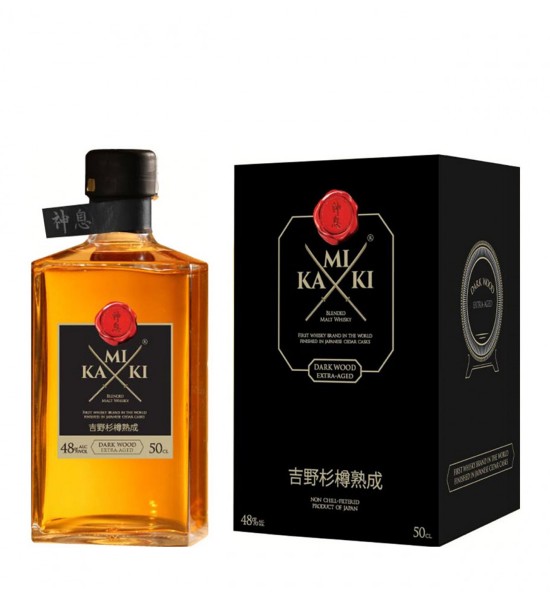 Kamiki Intense Blended Malt Japanese Whisky 0.5L - 1