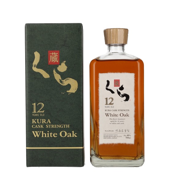 Kura Pure White Oak 12 ani Cutie Single Malt Japanese Whisky 0.7L - 1