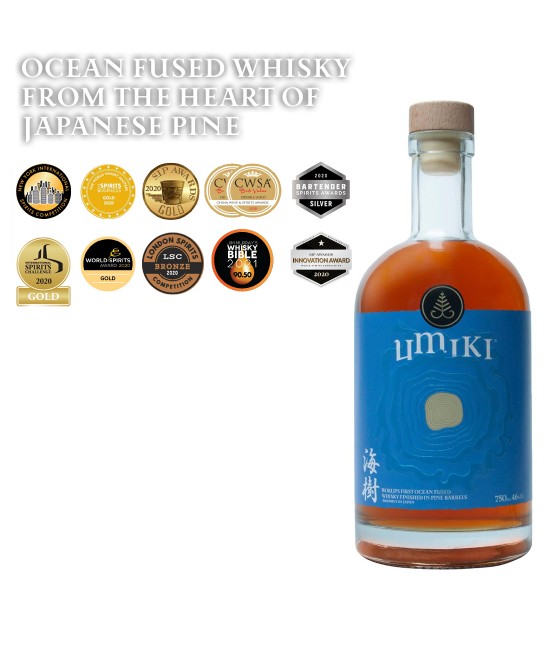 WHISKY - Umiki Ocean Fused Blended Japanese Whisky 0.75L