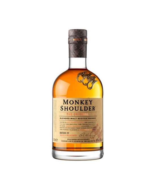 Selectie Whisky - Monkey Shoulder Batch 27 Blended Malt Scotch Whisky 0.7L