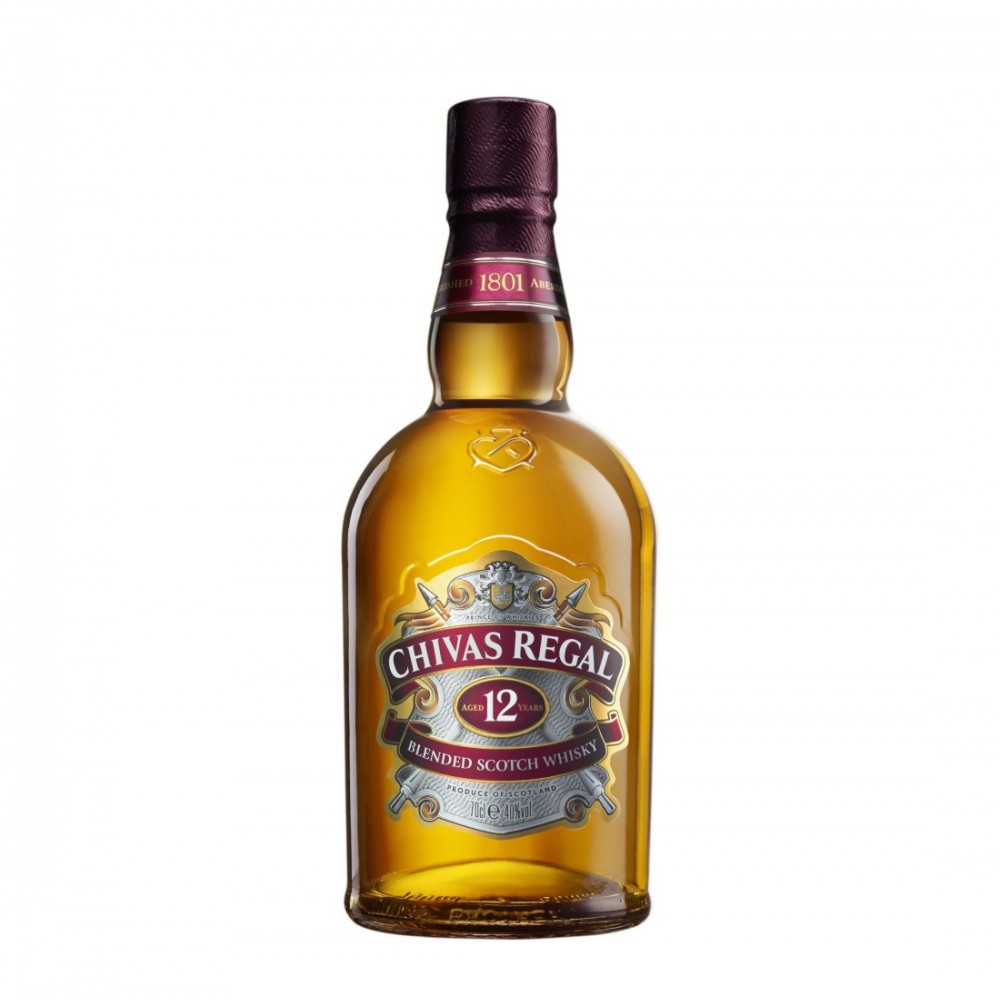 Chivas Regal 12 ani Fara Picurator Blended Scotch Whisky 0.7L 