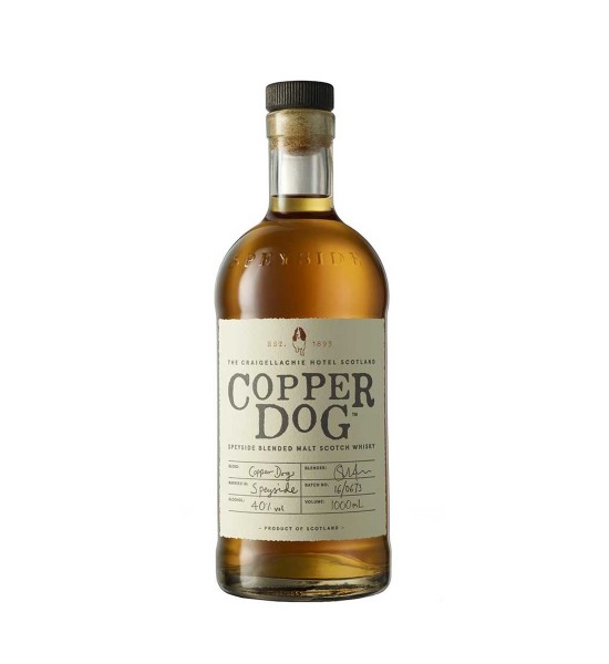 Copper Dog Blended Malt Blended Scotch Whisky 1L - 1