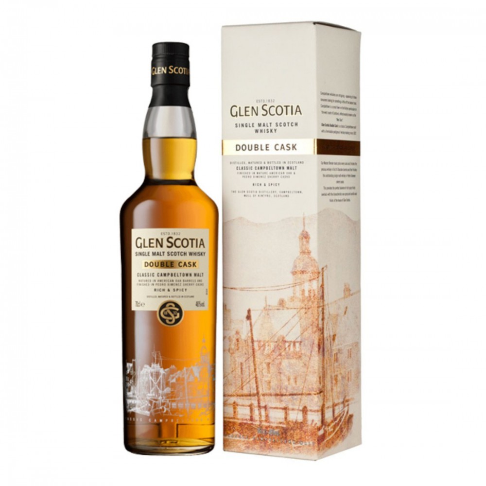 Glen Scotia Double Cask Classic Campbeltown Single Malt Scotch Whisky 0.7L