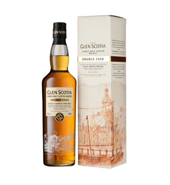 Glen Scotia Double Cask Classic Campbeltown Single Malt Scotch Whisky 0.7L - 1