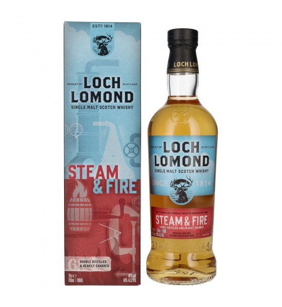 Loch Lomond Steam Fire Highland Single Malt Scotch Whisky  0.7L  - 1