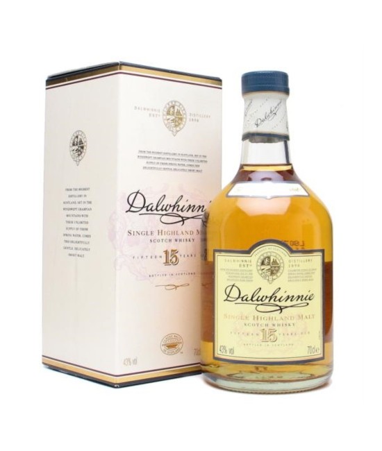 WHISKY - Dalwhinnie 15 ani Highland Single Malt Scotch Whisky 0.7L
