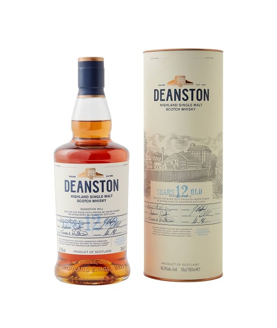 Deanston Highland Single Malt Scotch Whisky 12 ani 0.7L