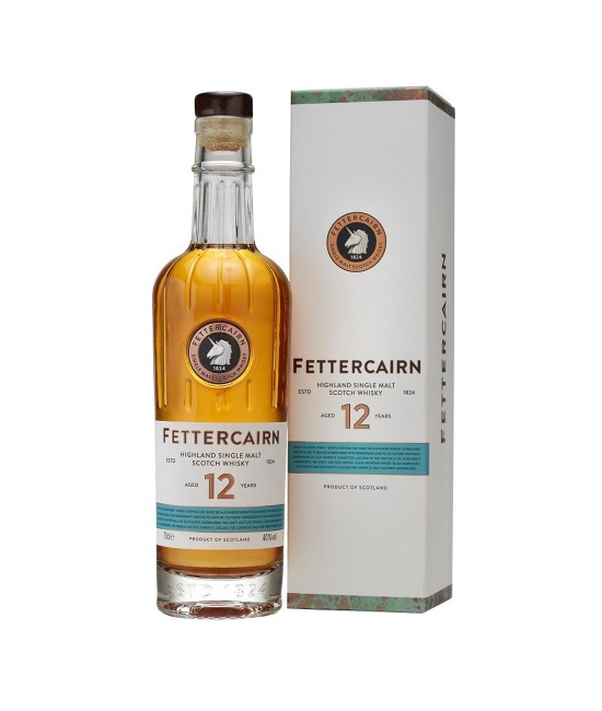 SETURI CADOU - Fettercairn 12 ani Highland Single Malt Scotch Whisky 0.7L
