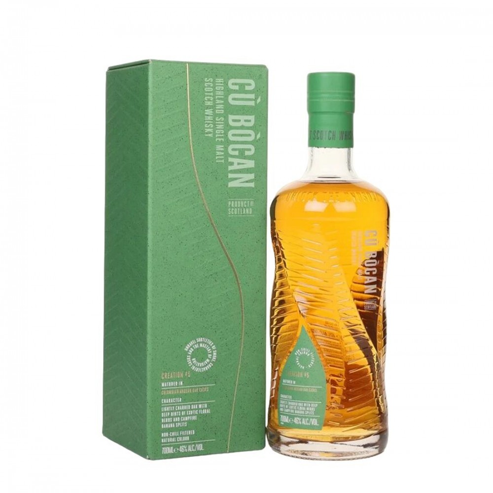 Tomatin Cu Bocan Creation no 5 Highland Single Malt Scotch Whisky Limited Edition 0.7L