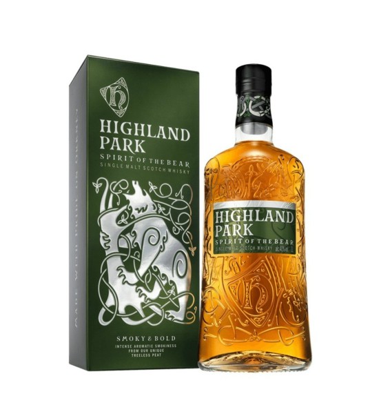 Highland Park Spirit of The Bear Island Single Malt Scotch Whisky 1L - 1