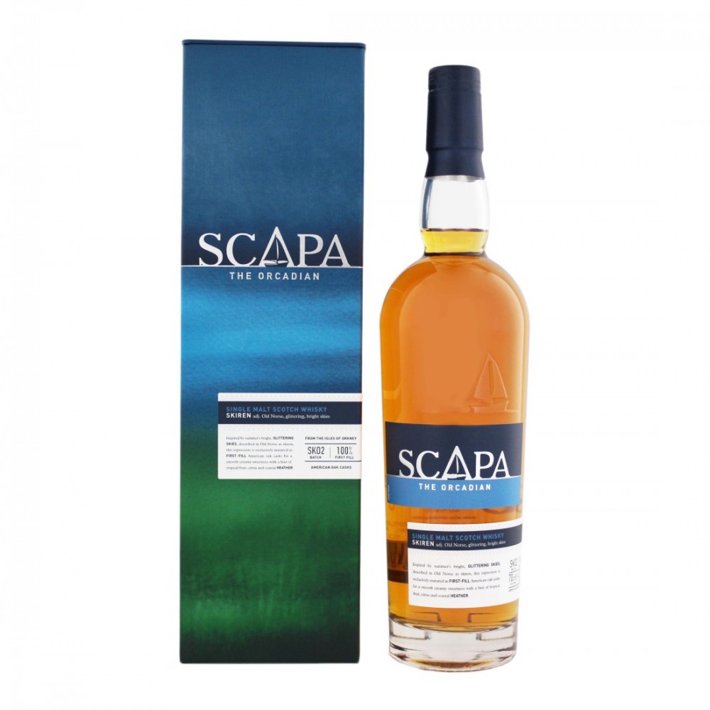 Scapa The Orcadian Skiren Island Single Malt Scotch Whisky 0.7L
