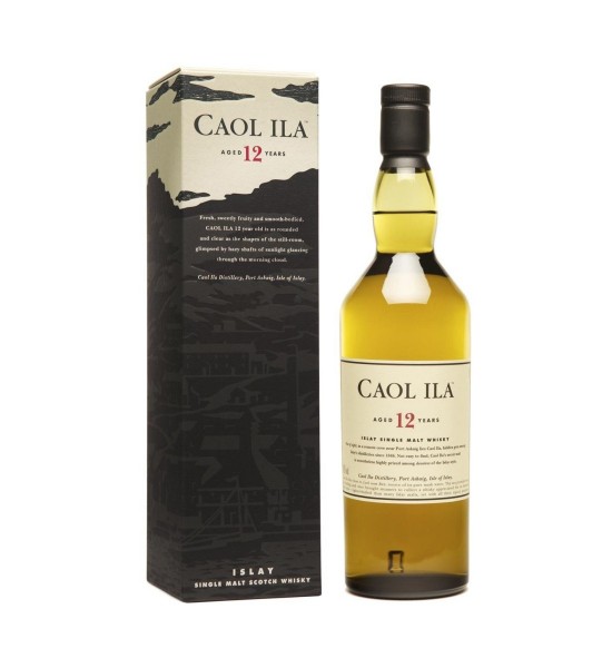 Caol Ila 12 ani Islay Single Malt Scotch Whisky 1L - 1
