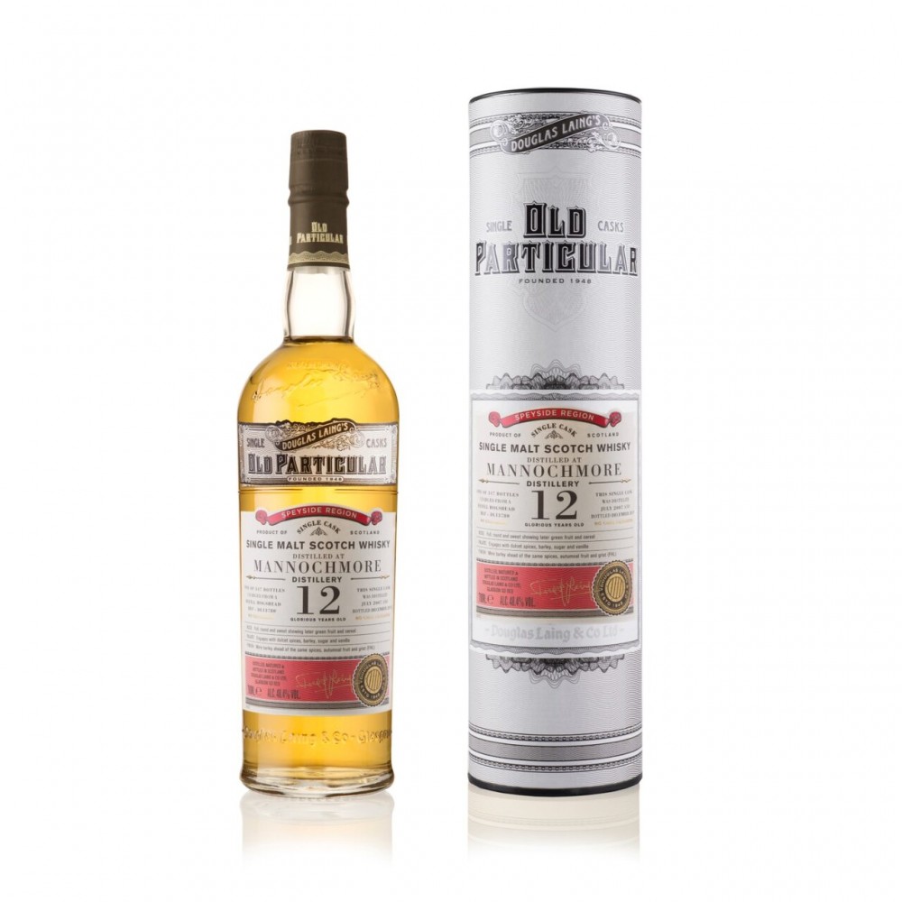 Douglas Laing Old Particular Mannochmore 12 Ani Old Speyside Single Malt Whisky 0.7L
