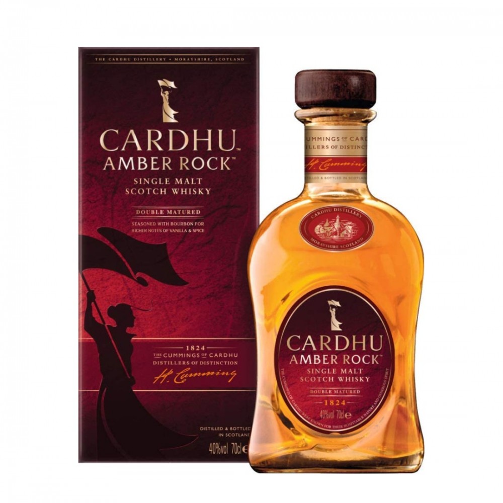 Cardhu Amber Rock Speyside Single Malt Scotch Whisky 0.7L