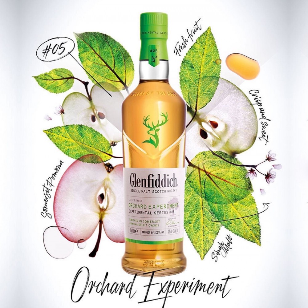 Glenfiddich Orchard Experiment Speyside Single Malt Scotch Whisky 0.7L