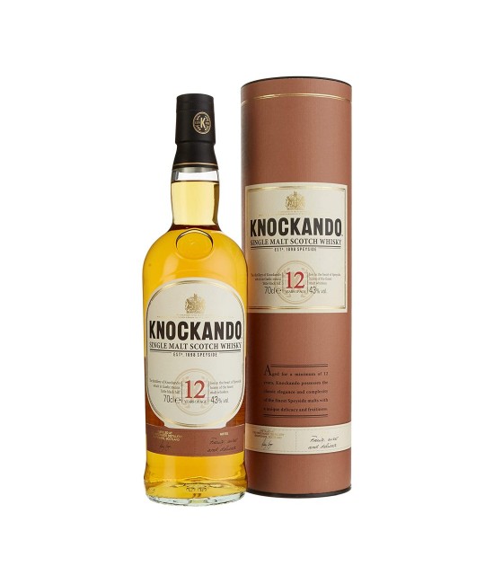 WHISKY - Knockando 12 ani Speyside Single Malt Scotch Whisky 0.7L