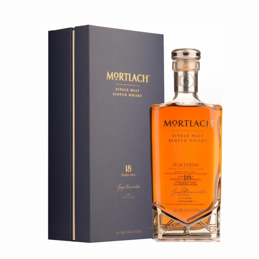 Mortlach 18 ani Speyside Single Malt Scotch Whisky 0.5L