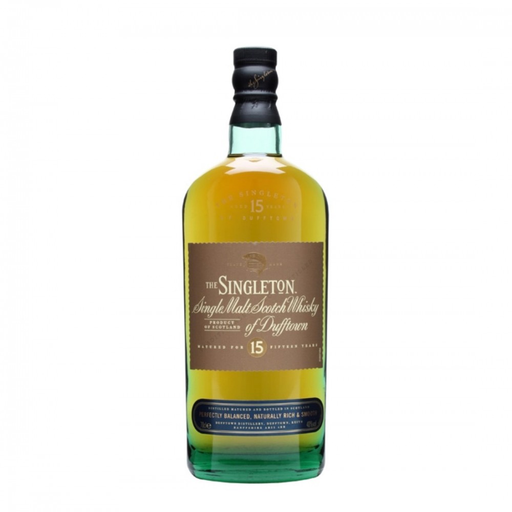 The Singleton of Dufftown 15 ani Speyside Single Malt Scotch Whisky 0.7L