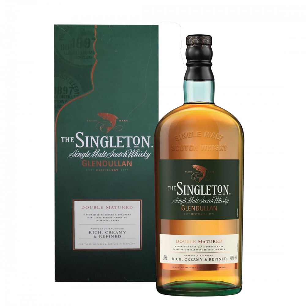 The Singleton Glendullan Double Matured Speyside Single Malt Scotch Whisky 1L