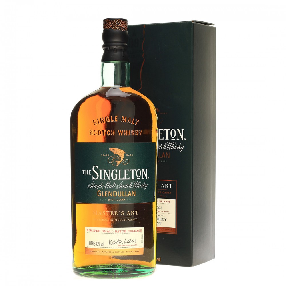 The Singleton Master's Art Small Batch Speyside Single Malt Scotch Whisky 1L