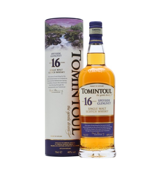 Tomintoul 16 ani Speyside Single Malt Scotch Whisky 0.7L - 1