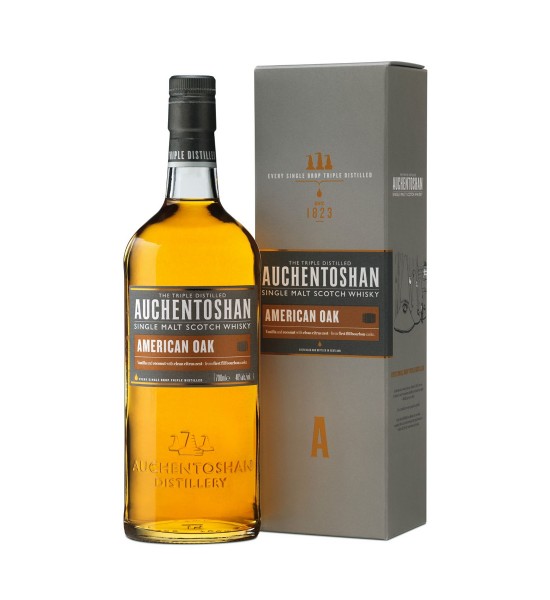 Auchentoshan American Oak Lowland Single Malt Scotch Whisky 0.7L - 1